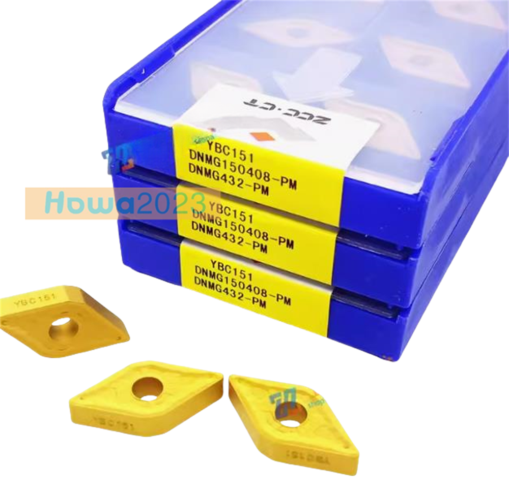 10Pcs/box DNMG150408-PM YBC151 DNMG432-PM CNC Turning Blade Carbide Inserts