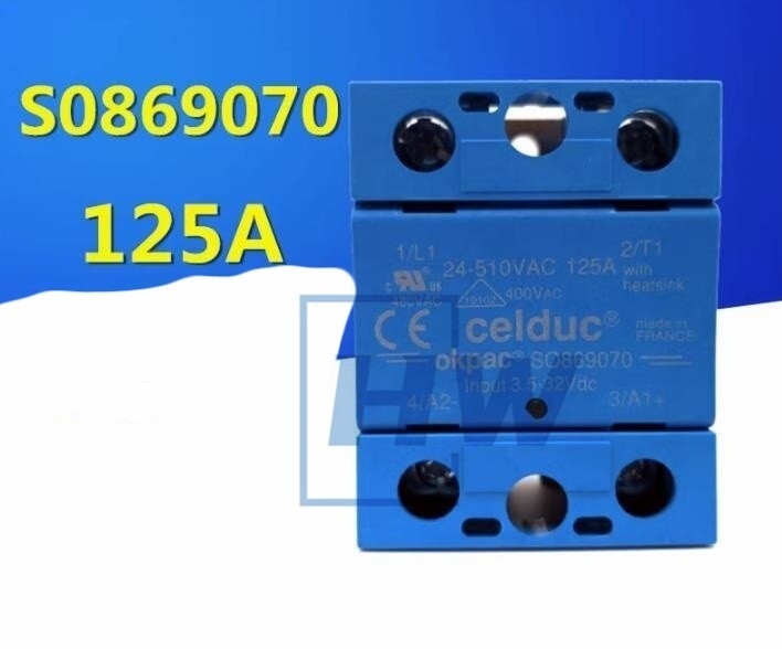 1pc  Solid State relay SO869070 S0869070 24-510VAC 125A