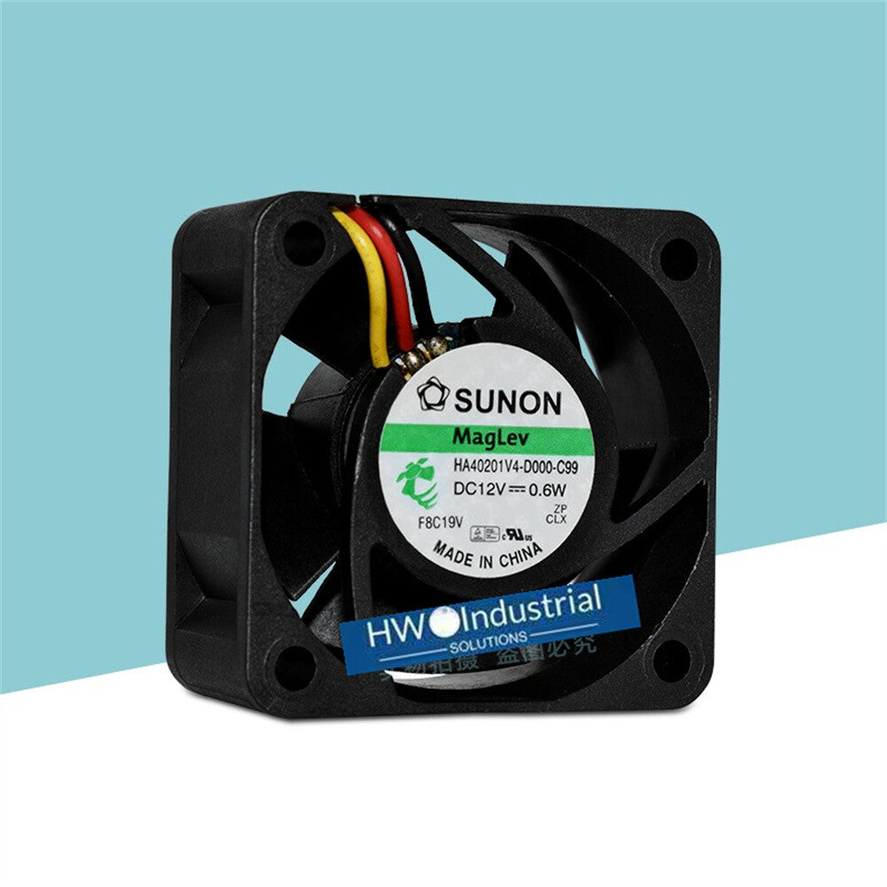 1/piece  SUNON HA40201V4-D000-C99 12V 4020 4cm 0.6W Switch Maglev Cooling Fan