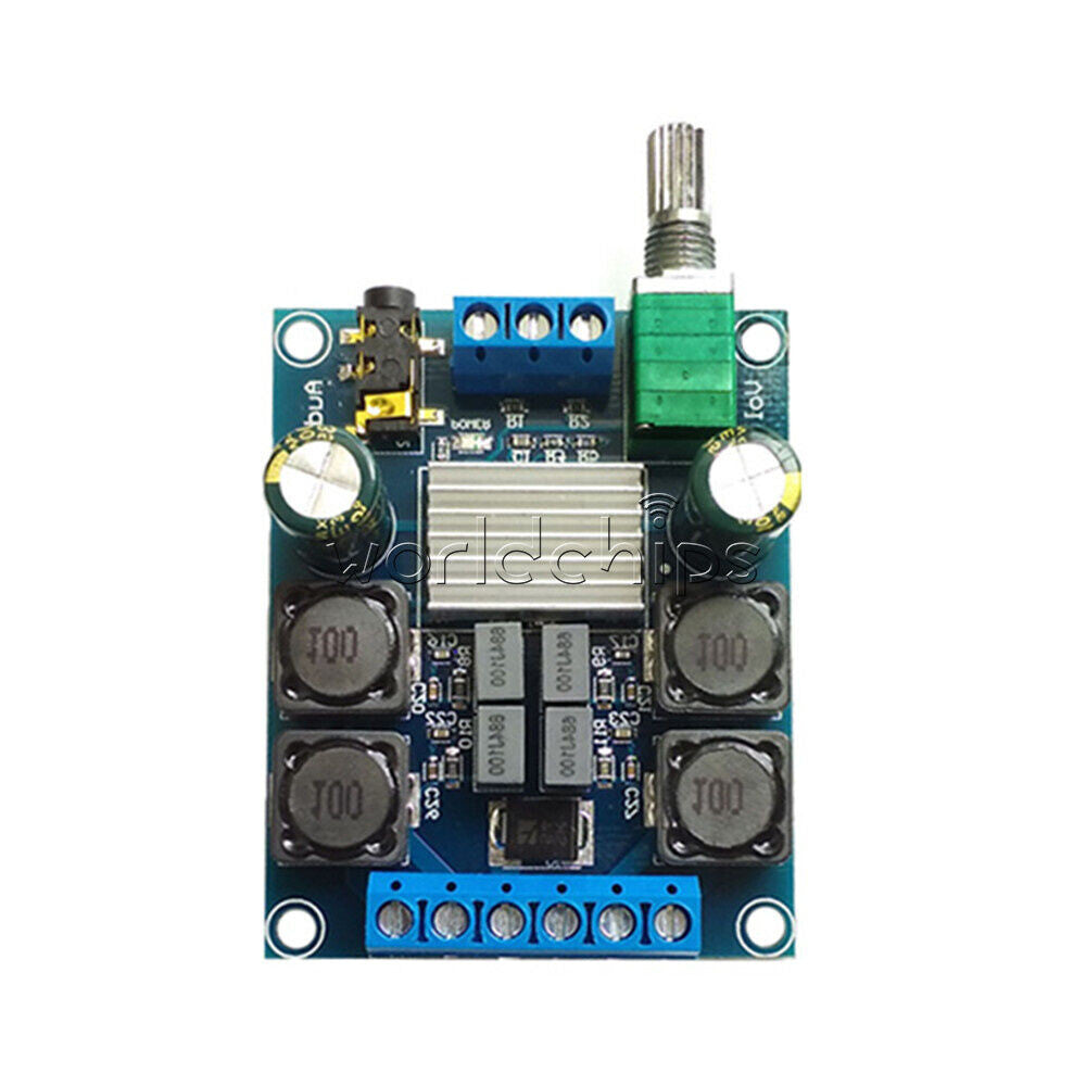 TPA3116 D2 50W+50W 50Wx2 Dual Channel DC4.5-27V Power Amplifier Board Stereo