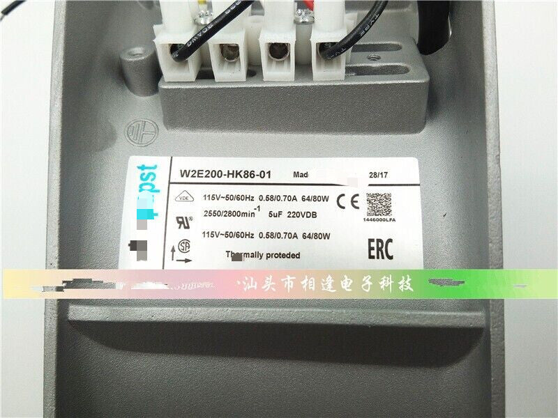 1 PCS axial fan W2E200-HK86-01 AC115V 22580 22.5CM all-metal fan Cooling fan