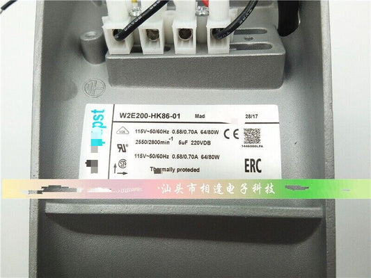 1 PCS axial fan W2E200-HK86-01 AC115V 22580 22.5CM all-metal fan Cooling fan