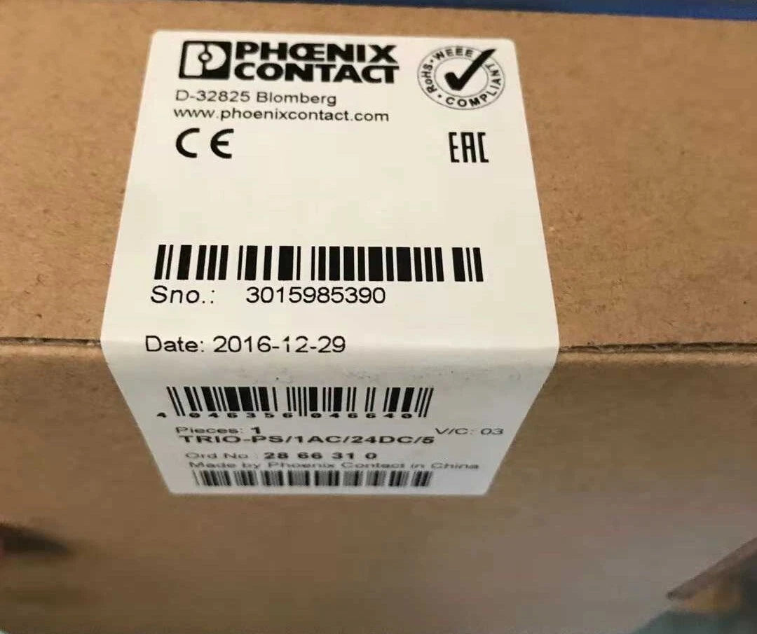Phoenix Contact Power Supply Unit TRIO-PS/1AC/24DC/5 2866310 #P