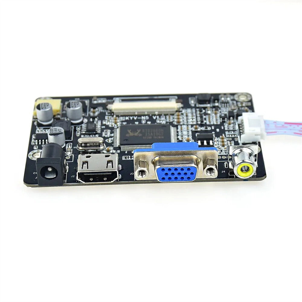 1pcs  for VGA HDMI AV LCD Controller Board With 5inch ZJ050NA-08C