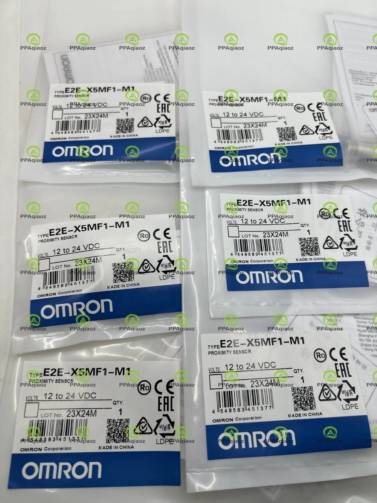 1PCS  Omron E2E-X5MF1-M1 Sensor&Proximity Switch #P