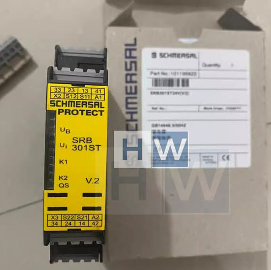 1pc  SCHMERSAL Safety Relay SRB301ST-24V (V.2)