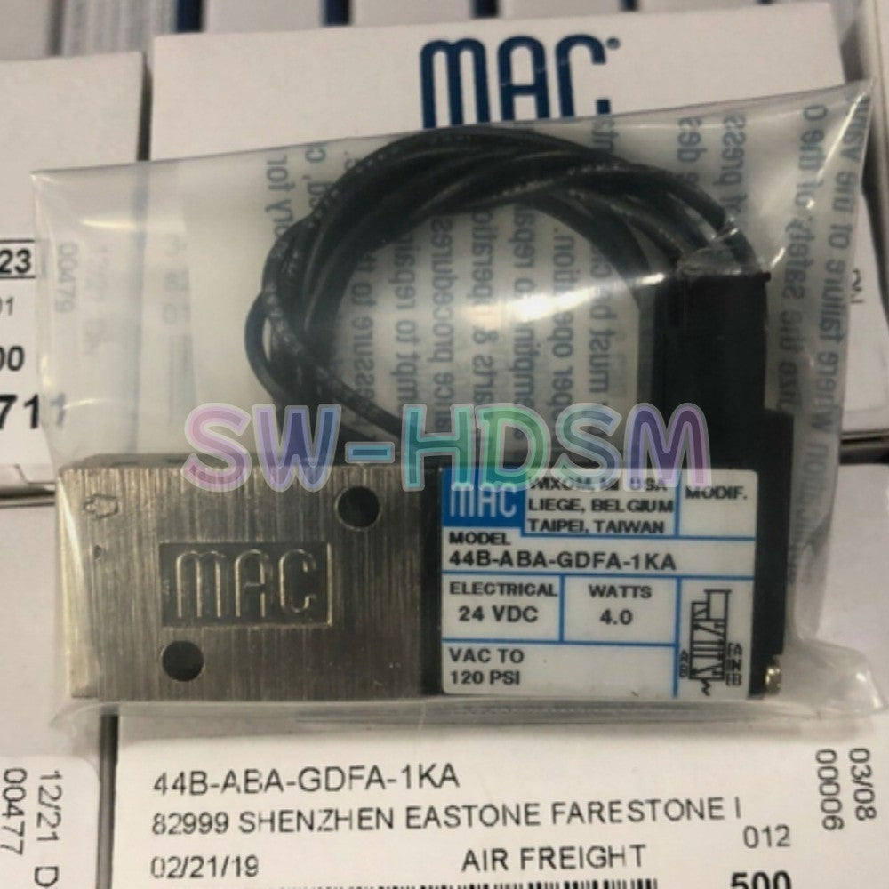 1PCS  for MAC Solenoid Valve 44B-ABA-GDFA-1KA Freight Free