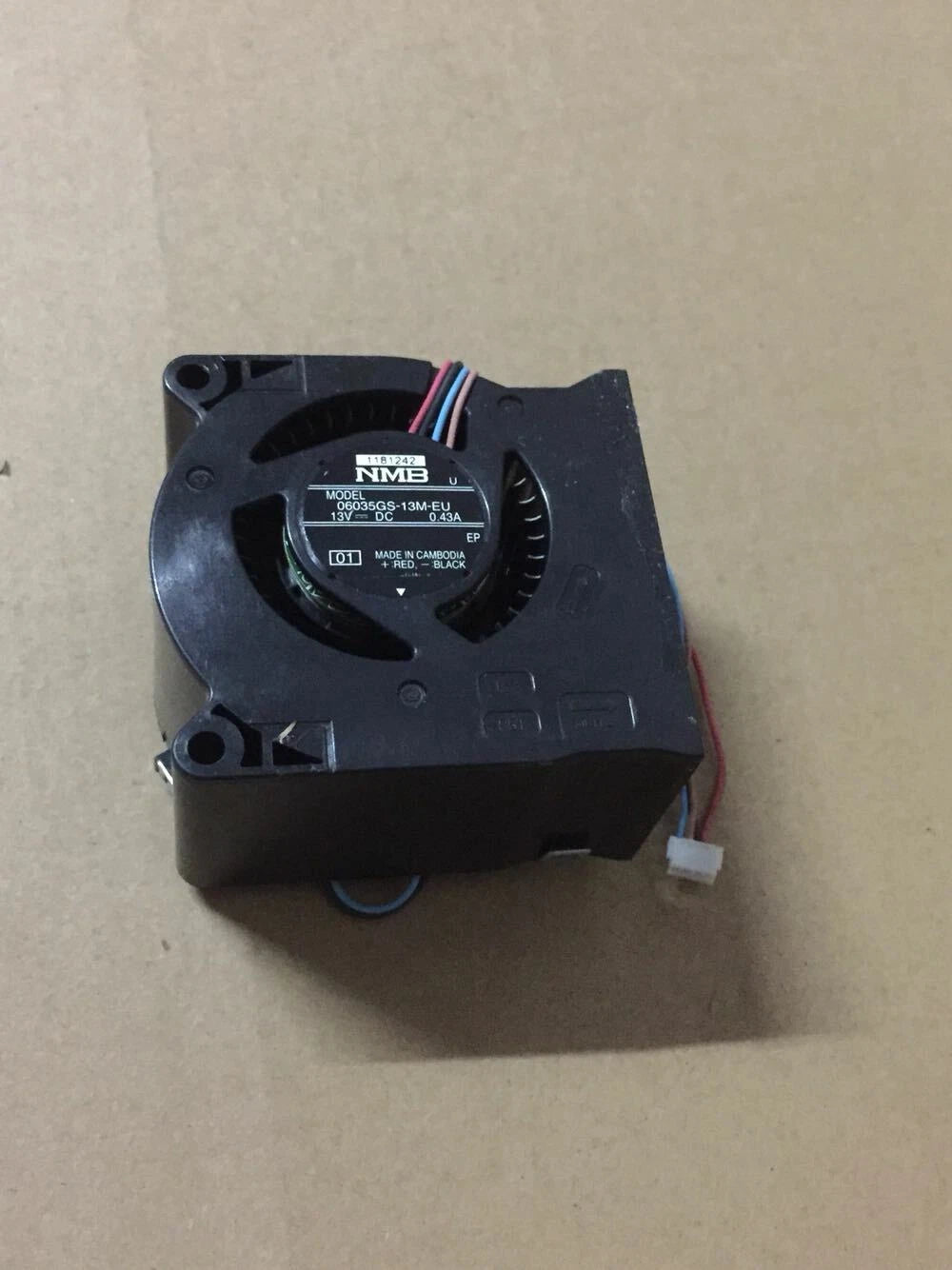 06035GS-13M-EU 13V 0.43A projector turbo cooling fan