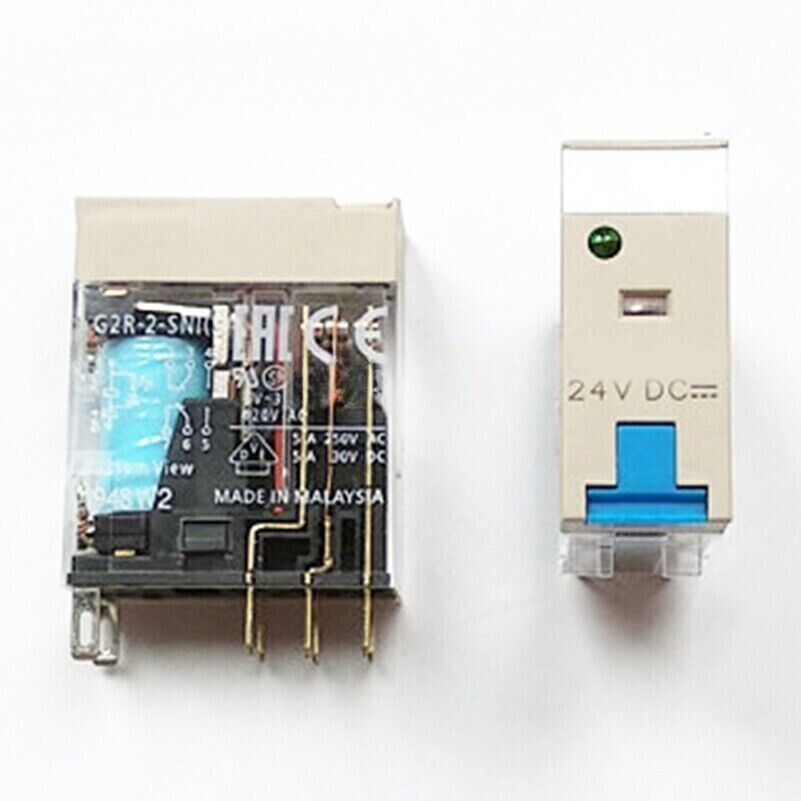 10PCS G2R-2-SNI DC24(S) Power Relay 8Pins 5A 250V
