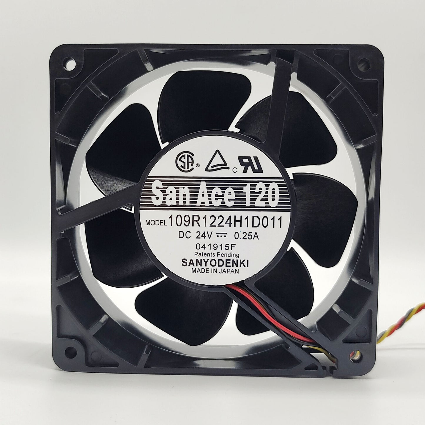 1pc Sanyo 109R1224H1D011 24V 0.25A 12CM 12038 Inverter Cooling Fan