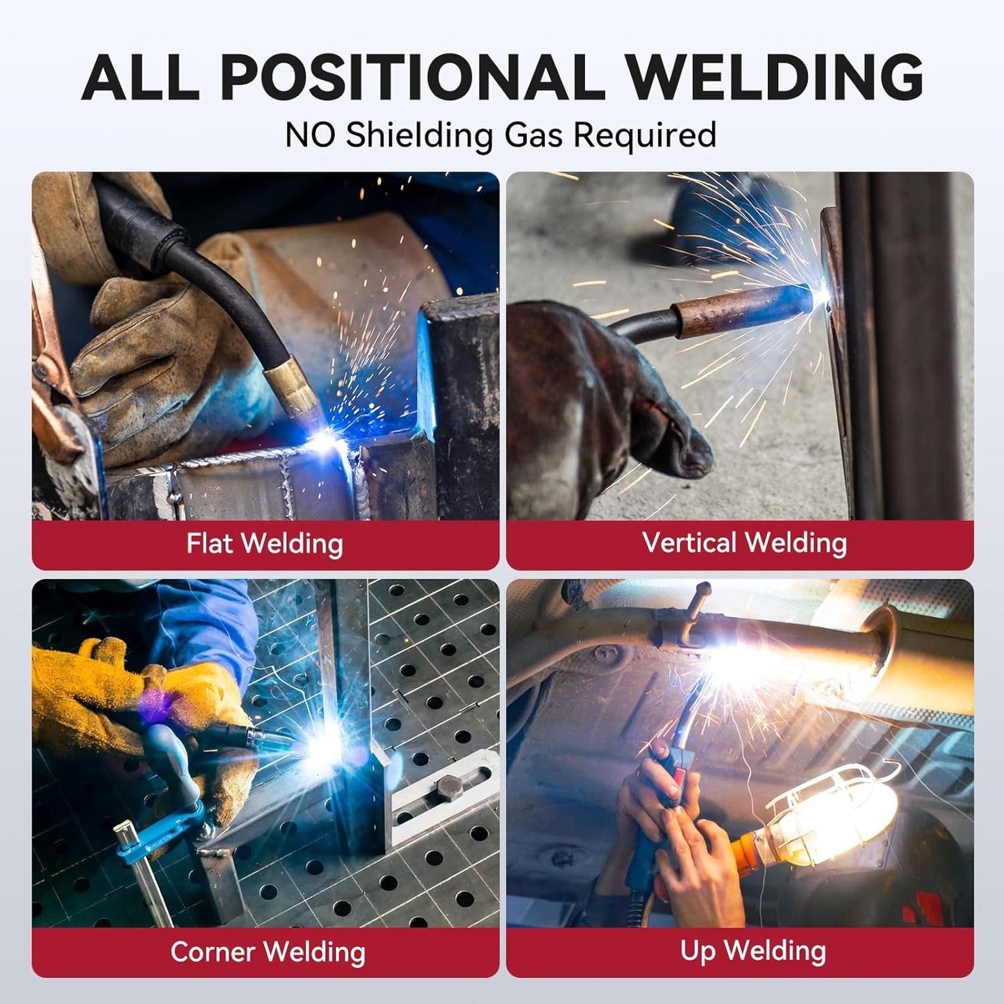 Flux Core Welding Wire .030, E71T-GS Mig Welding Wire 2-Pound Spool Gasless Mild