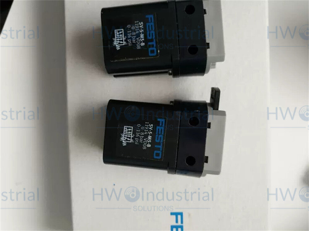 1PC  FESTO Basic Valve SV-5-M5-B 11914