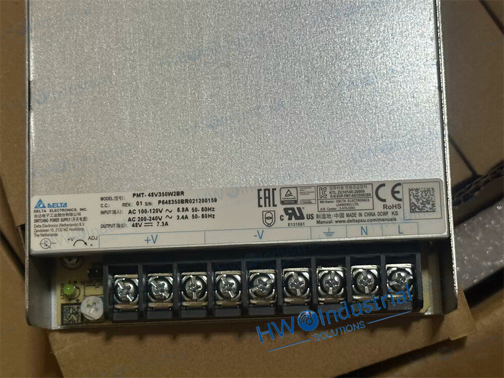 1/piece PMT-48V350W2BR 48V 7.3A Delta Switching Power Supply