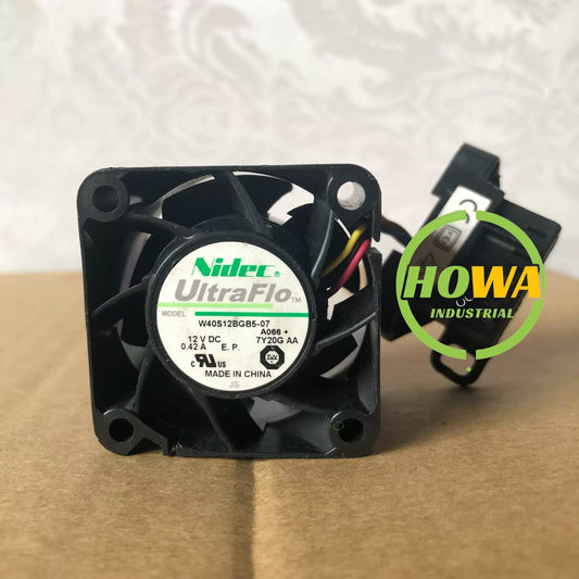 1/piece NIDEC W40S12BGB5-07 4028 4CM 0.42A 12V PWN Server Cooling Fan