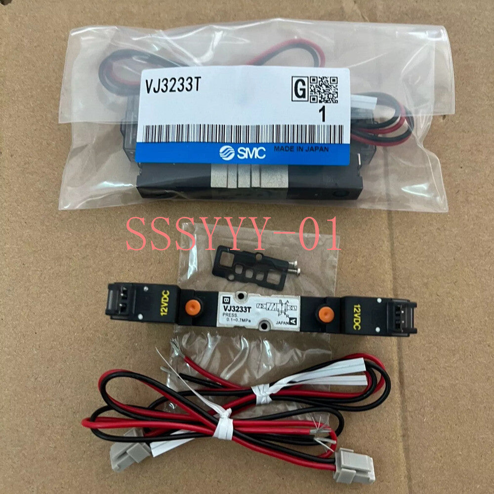 1PCS  SMC VJ3233T Solenoid valve Free shipping