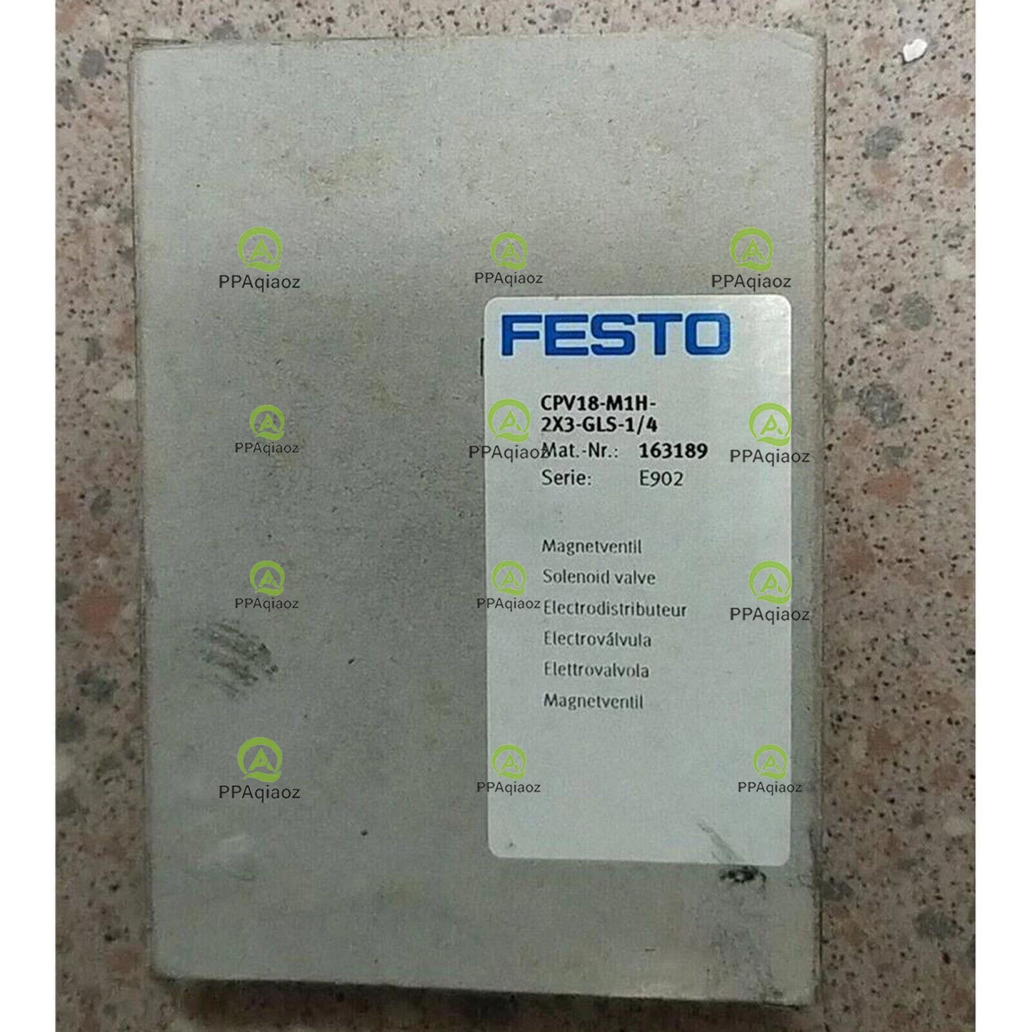 1PC  FESTO CPV18-M1H-2X3-GLS-1/4 163189 Solenoid Valve Free Shipping
