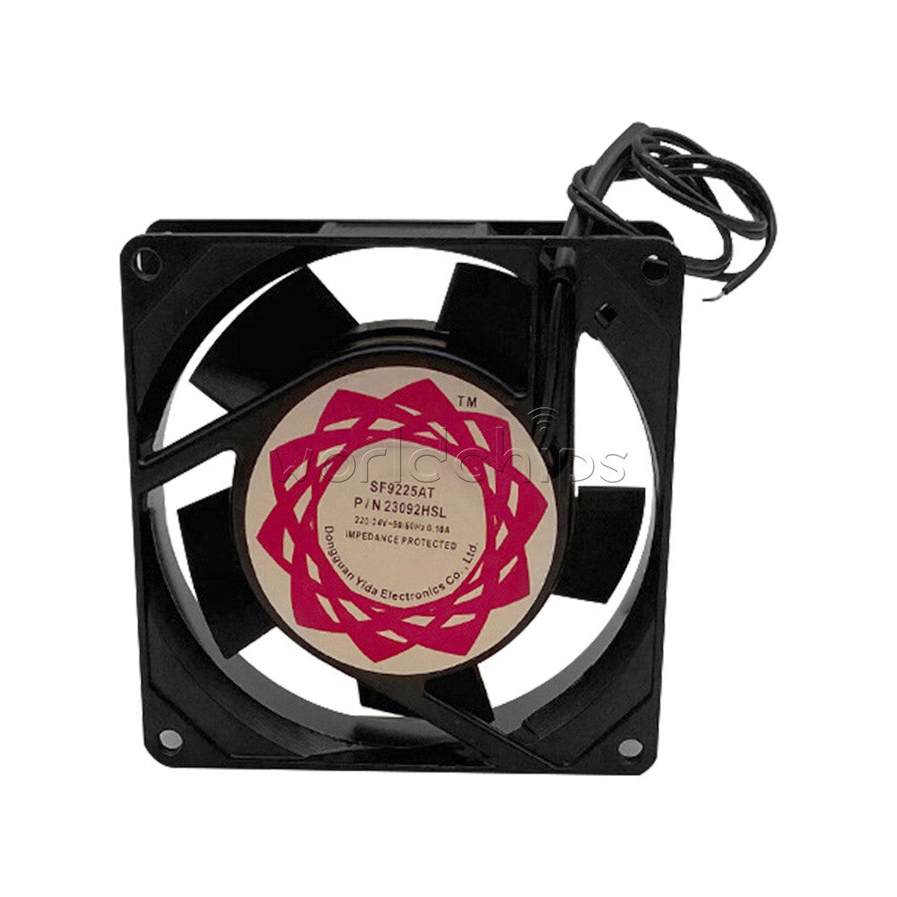 AC110/220V SF9225 Cooling Fan Low Noise Fast Speed Cooling Fan For Computer