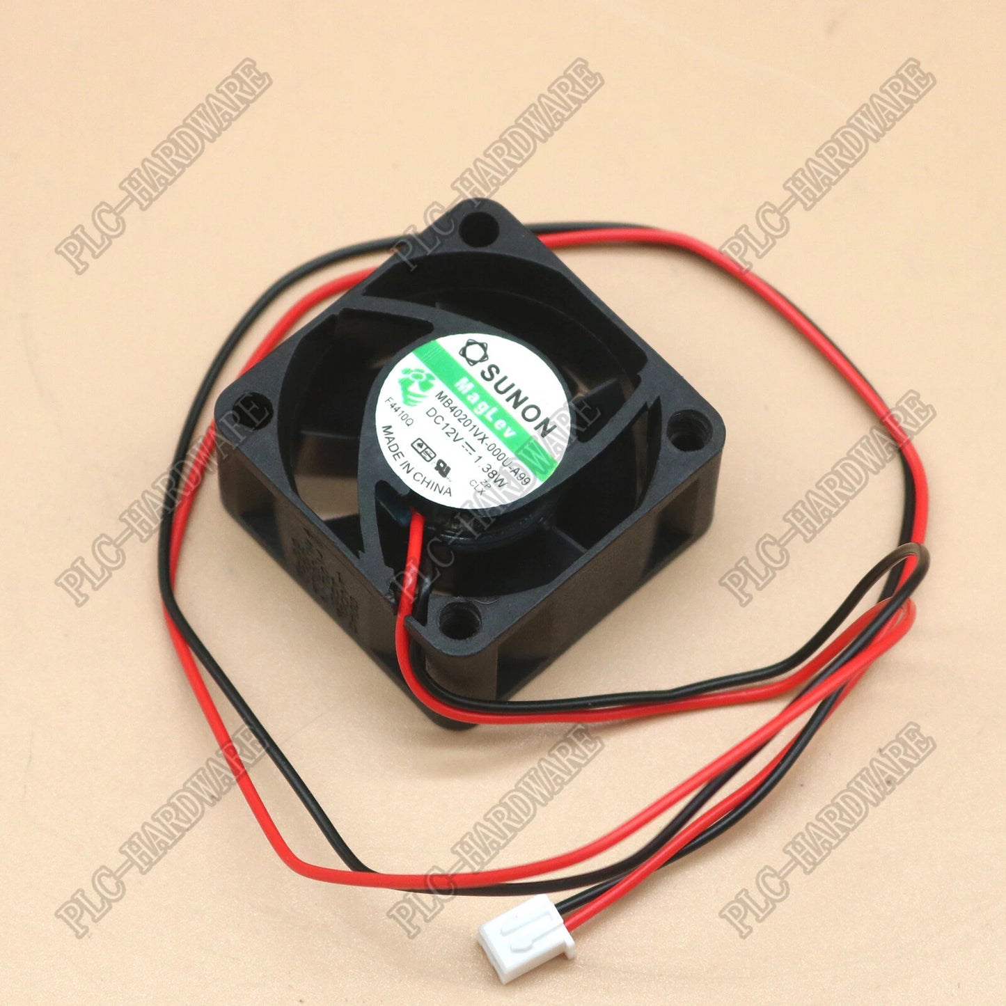 Sunon MB40201VX-000U-A99 12V 1.38W 4020 4CM 2-pin magnetic levitation fan #P