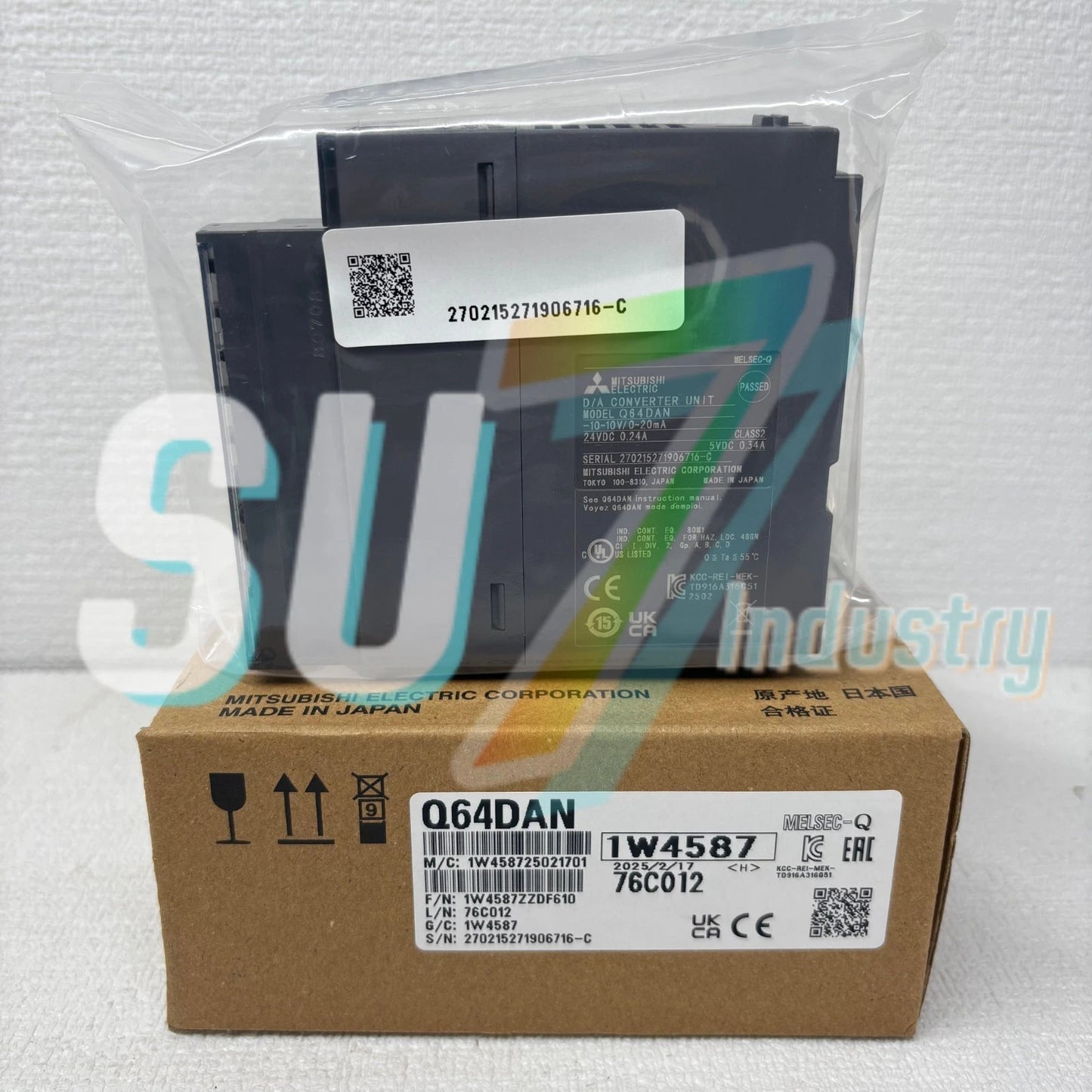 Mitsubishi Q64DAN PLC module #1pcs