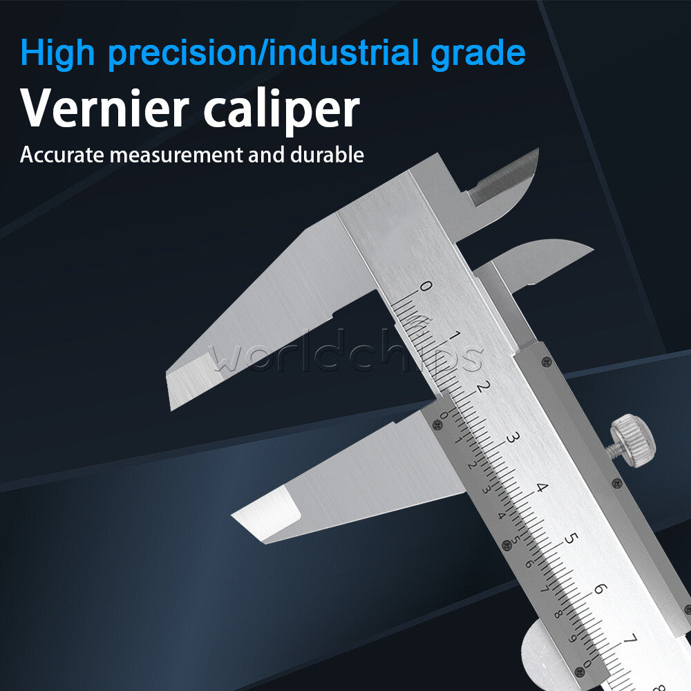 0.02mm Accuracy Vernier Caliper 0-150MM 0-200MM 0-300MM Vernier Measuring Tools