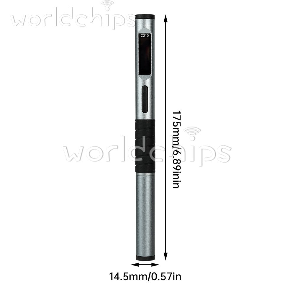 Digital Portable Soldering Iron Pen 100W Fast Heat Adjustable Temperature Type-C