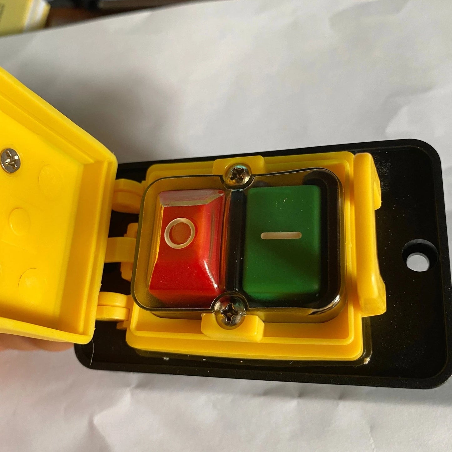 KEDU KJD12 120v Emergency Stop Electromagnetic Switches Pushbutton for Lathes