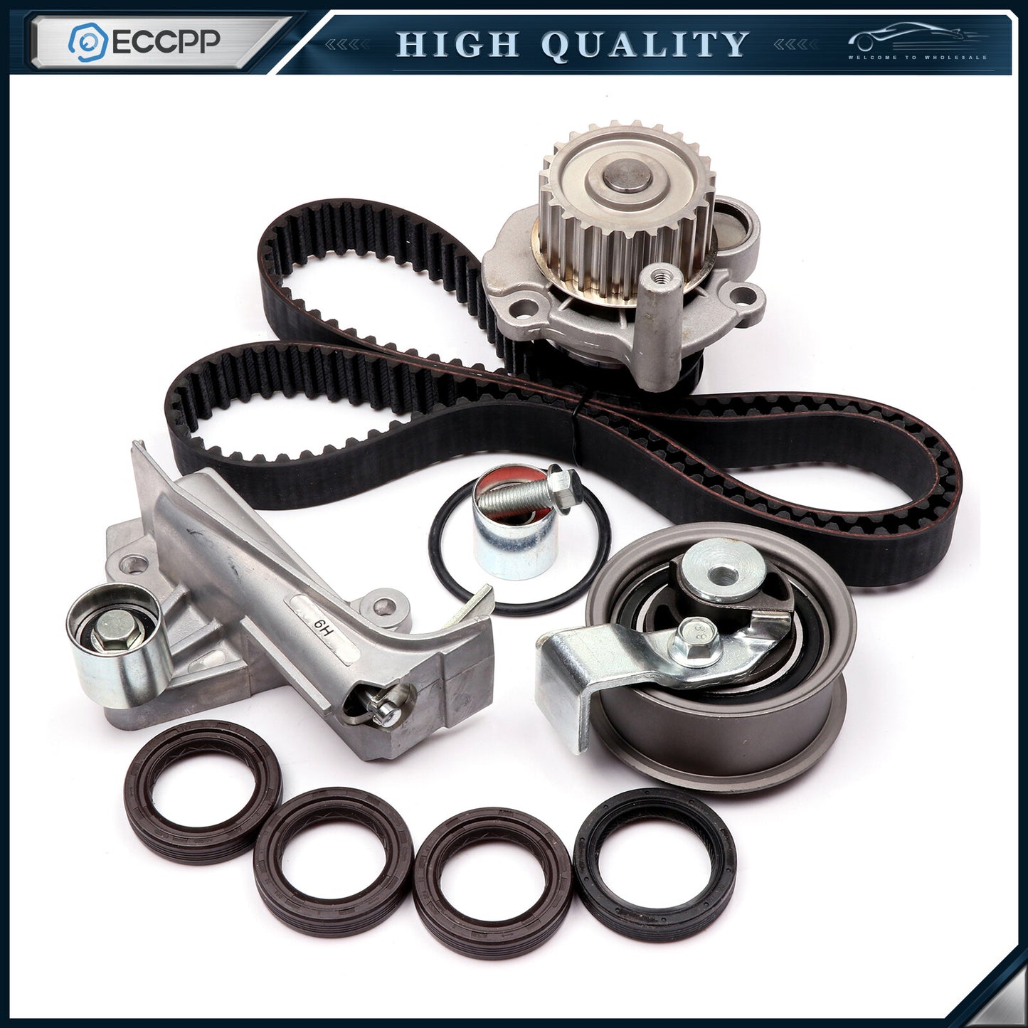 Timing Belt Kit Water Pump For 01-06 Volkswagen Passat Audi A4 Quattro 1.8L