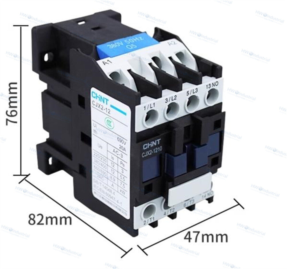 1/Piece CJX2-1210 CJX21210 AC110V AC220V AC380V  CHNT AC Contactor