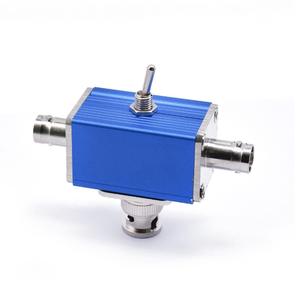 Manual Two Way Coaxial Antenna Switch High Power 100W for Radio Equipment