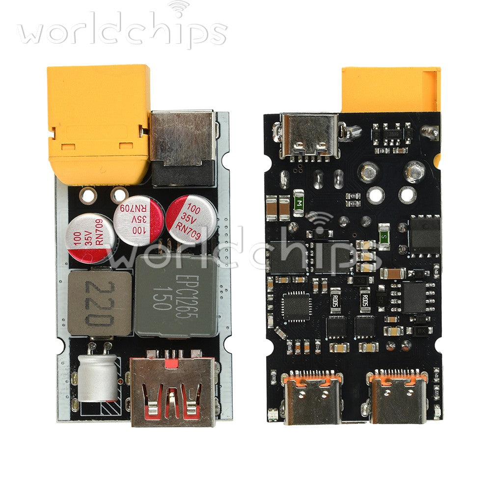 DC 9-35V 205W High-power Fast Charging Full Protocol Step-down Charging Module