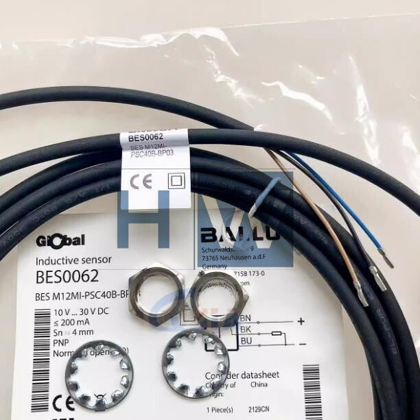 1Pcs  Proximity Switch Sensor BES0062 BES M12MI-PSC40B-BP03