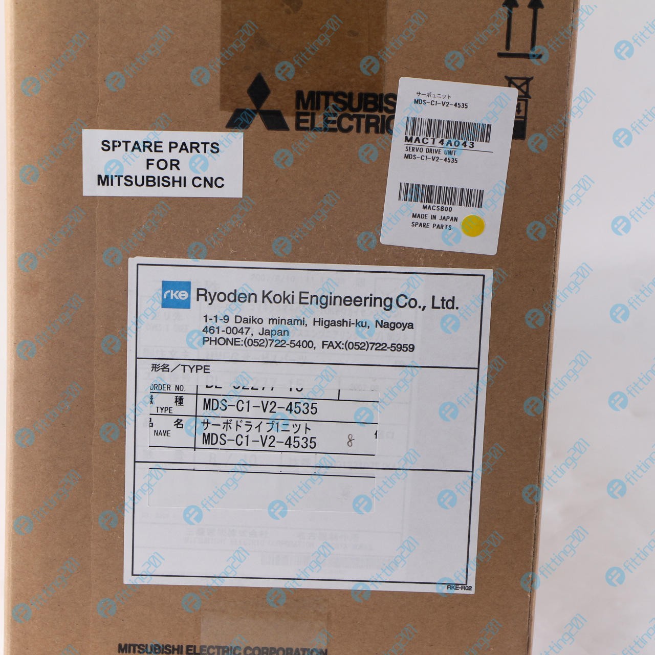 1PCS  MITSUBISHI AC SERVO DRIVER MDS-C1-V2-4535  MDSC1V24535 Fast delivery