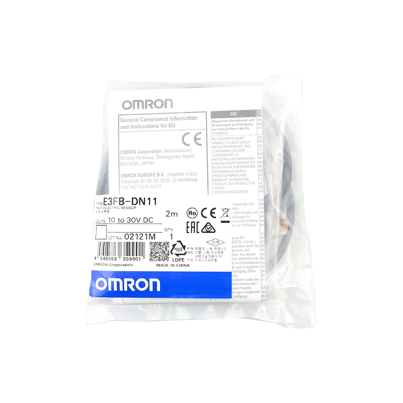 1PCS  Omron E3FB-DN11 E3FB-DN21 E3FB-DN12 E3FB-DN22 E3FB-DP11 E3FB-DP21