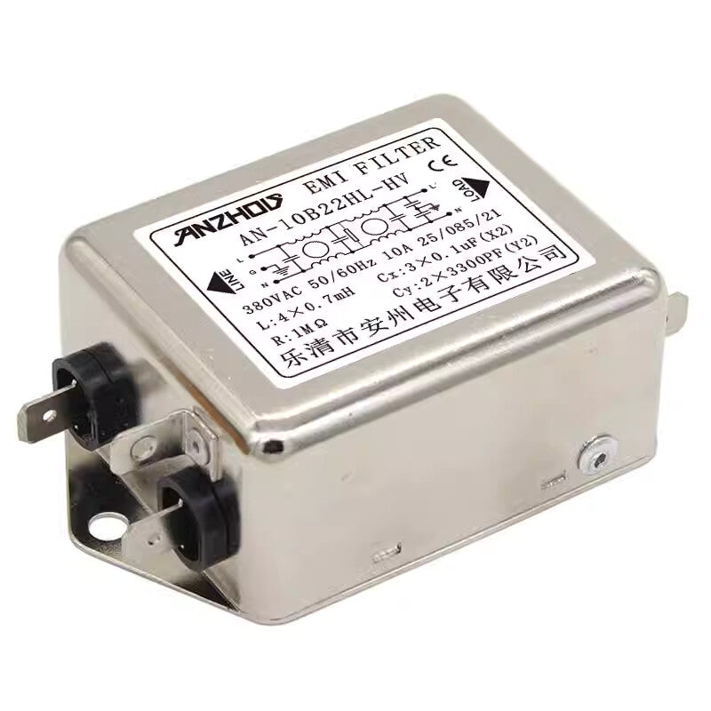 1PC  AN-10B22HL 10A 250V Double Section High Performance Power Filter