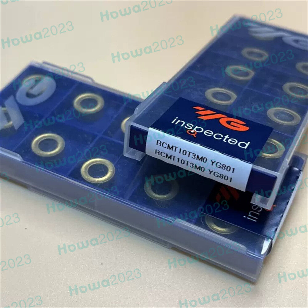 10pieces/Box YG RCMT10T3MO YG801 Carbide Inserts CNC Milling Blade
