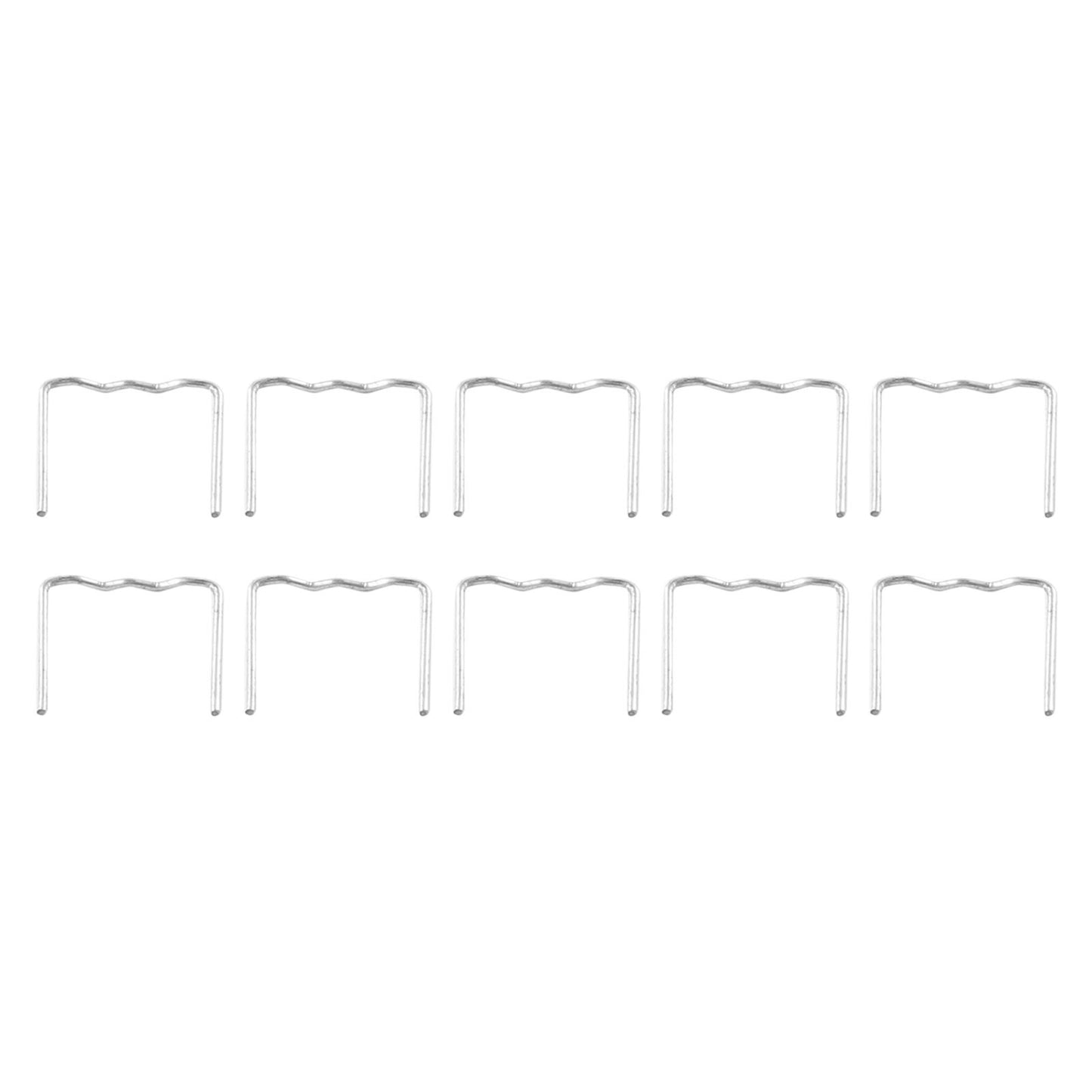 1000PCS Standard Pre Cut 0.8mm Flat Hot Staple For Plastic-Stapler Repair Welder