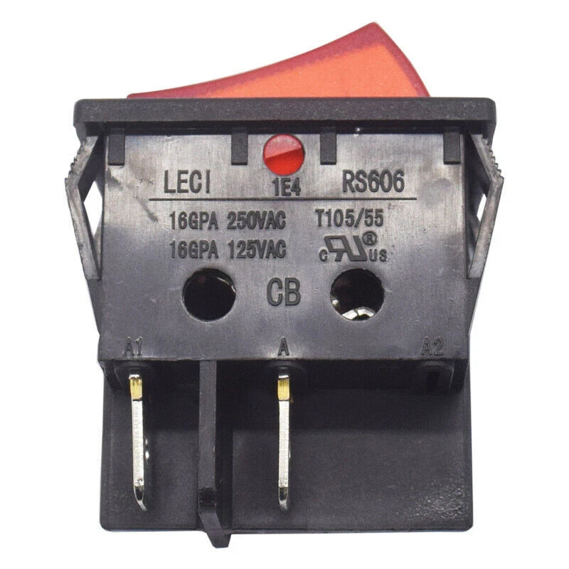 LECI Rocker Switch 120V850W for Carnival King PM850 8 oz. Popcorn Machine/Popper