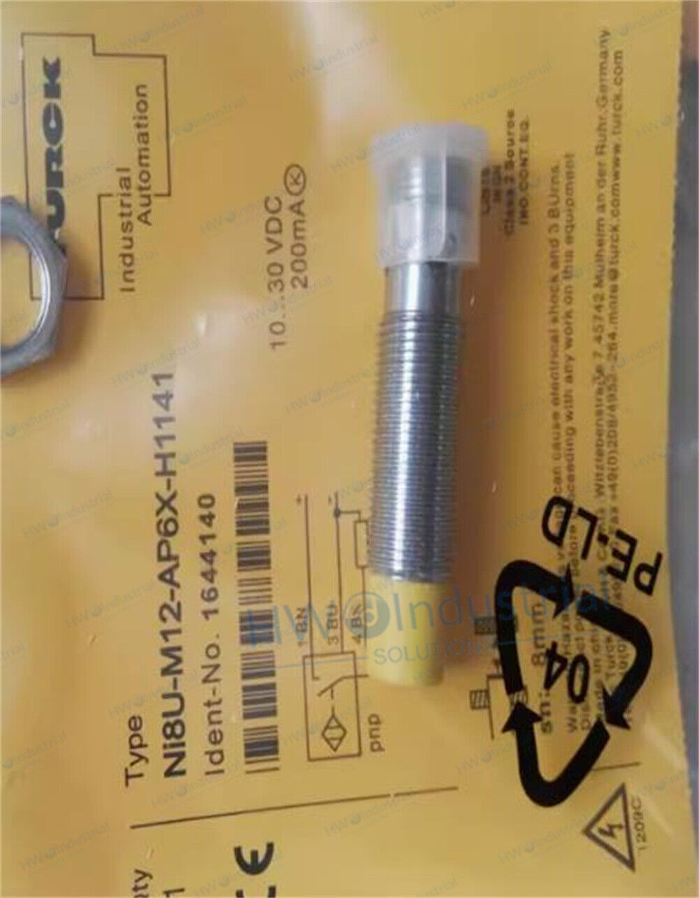 1/Piece  NI8U-M12-AP6X-H1141  Turck Proximity Switch Sensor