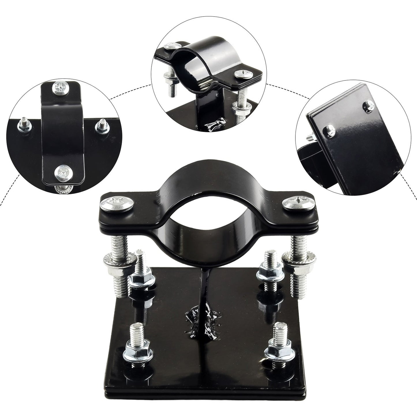 Bike Basket Fixed Holder Mount Fixing Bracket For Scooter EbikeBicycle Accessory