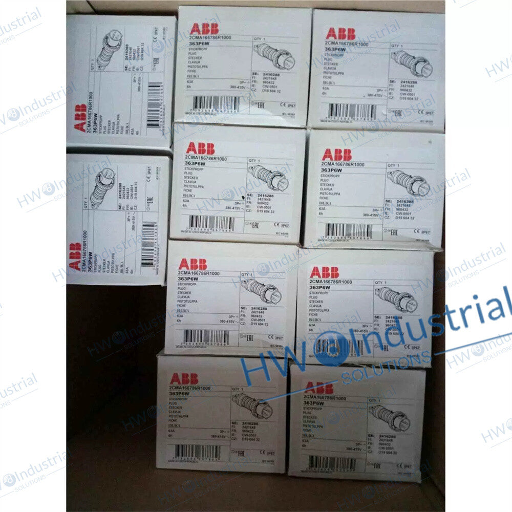 1/Piece ABB 10091765 Industrial Plug Connector Socket 316C6W 16A IP67