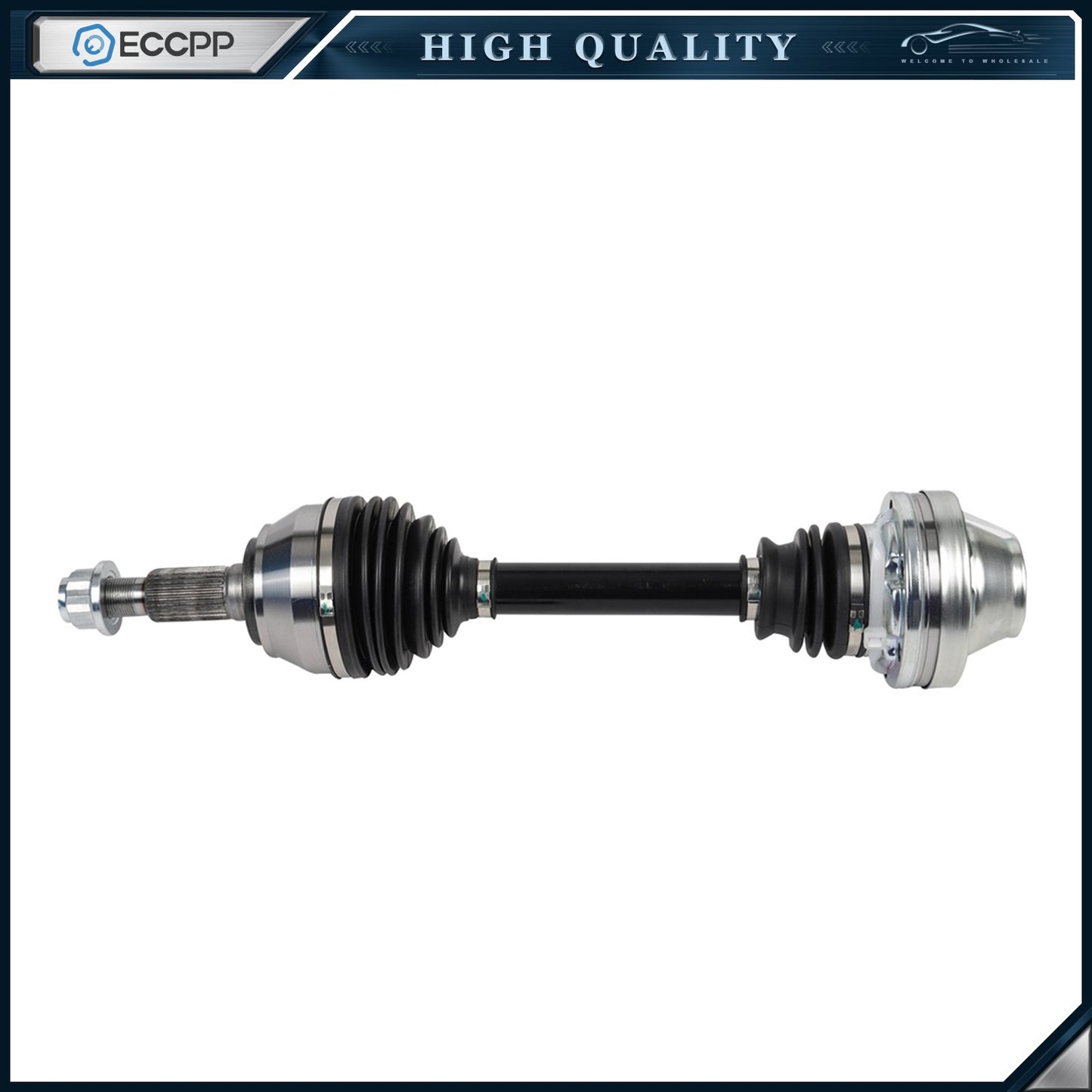 1PC Front CV Axle for Audi Q7 A7 Quattro Porsche Cayenne Volkswagen Touareg