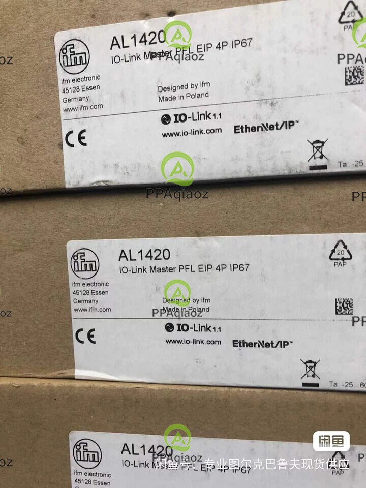 1PC  IFM AL1420 AL 1420 IO-Link Master Module In Box ping