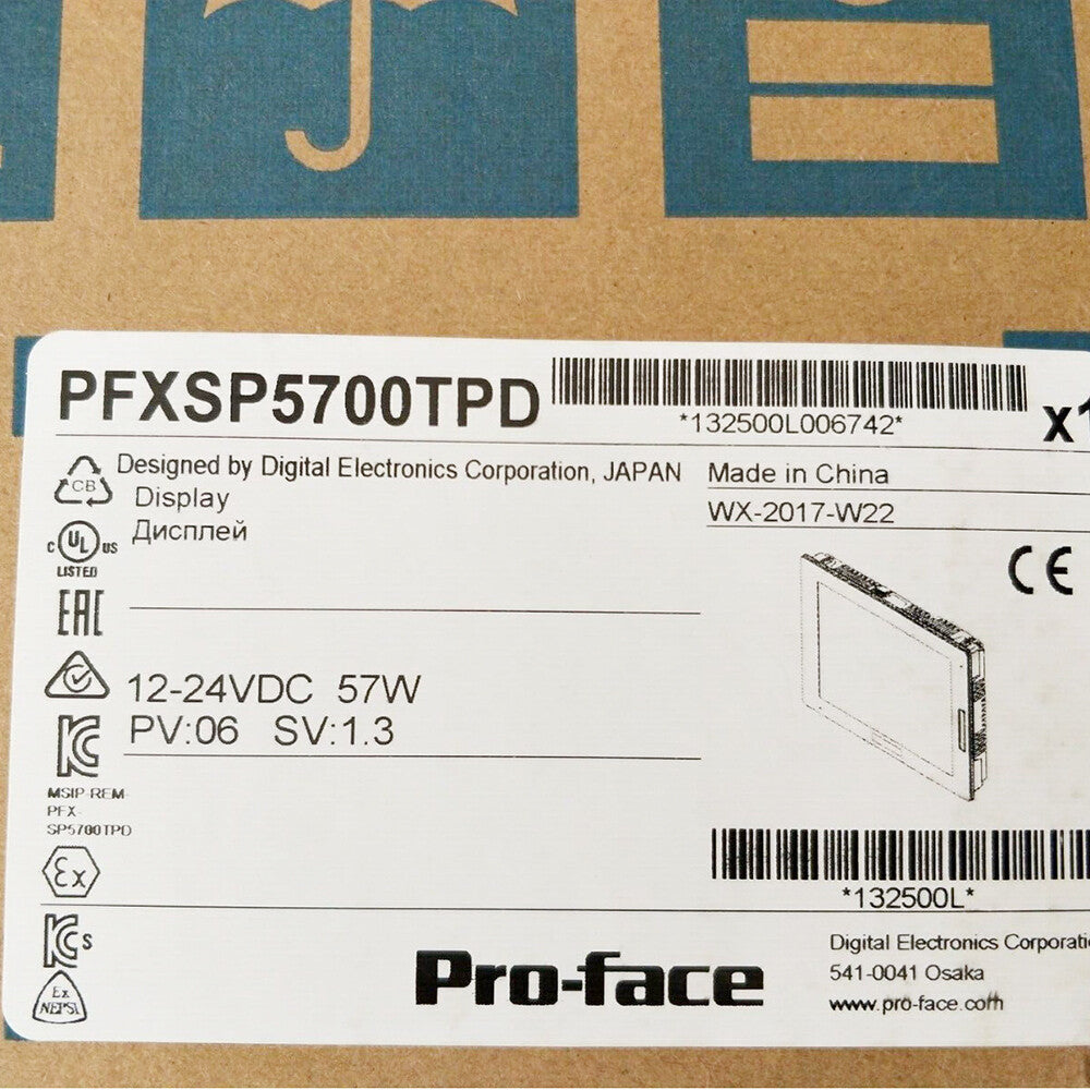 Pro-Face PFXSP5700TPD Touch Screen HMI Proface