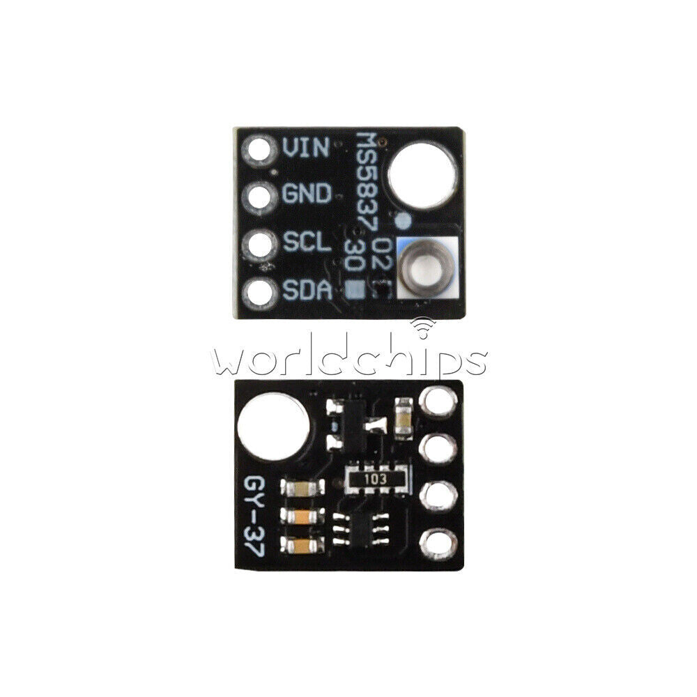 MS5837 High-precision Gas Liquid Pressure Sensor Module 02BA 30BA Waterproof