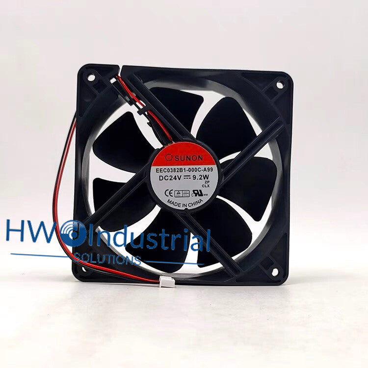 SUNON  EEC0382B1-000C-A99 12038 24V 9.2W 12cm Server cooling fan