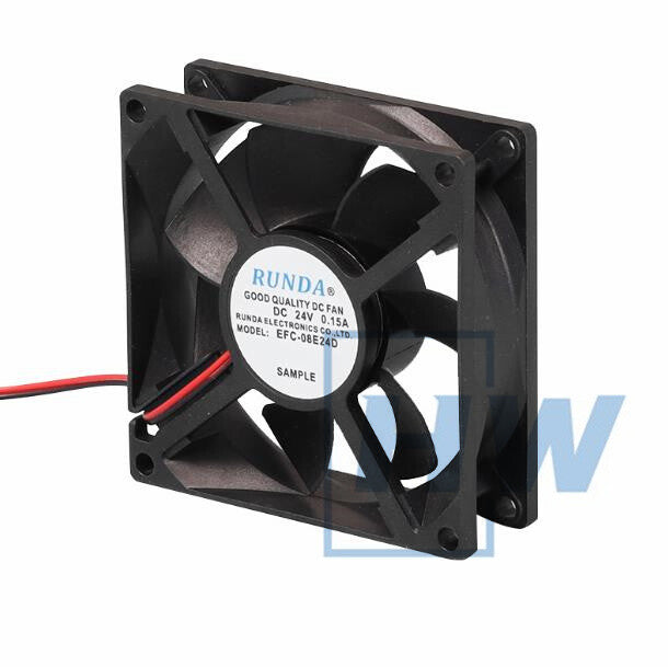 1PC  RUNDA EFC-08E24D 24V 0.15A 8cm Inverter Cooling Fan