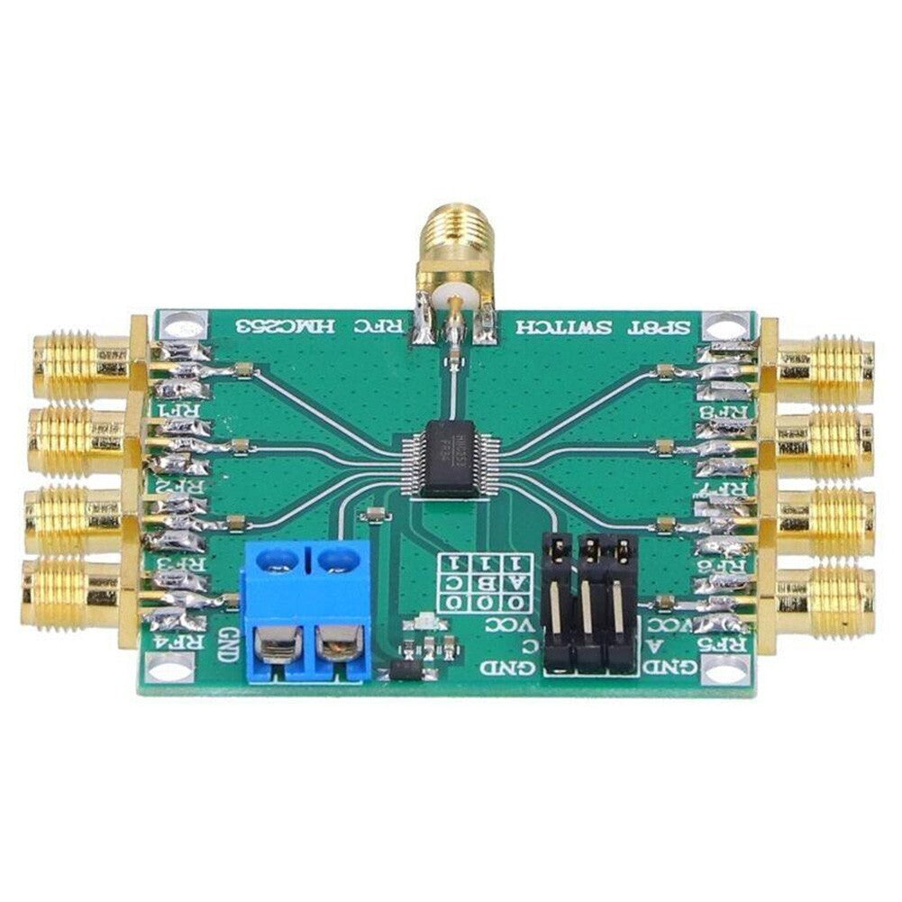 HMC253 RF Switch Module Open 8 RF Switch  for SMA DC2.5 GHz 3V-5V Power Supply