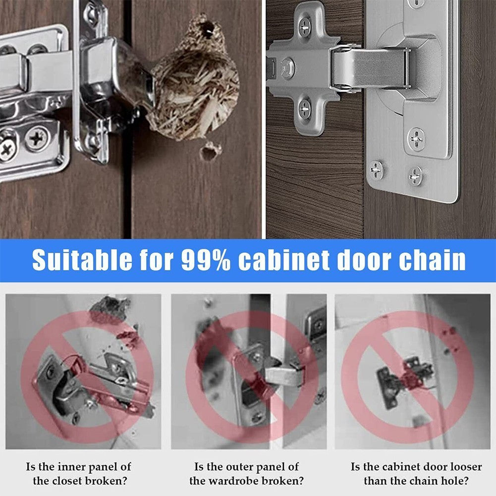 Cabinet Hinge Repair Tool Plate Close Hinges /Kitchen Cupboard Door Fixing
