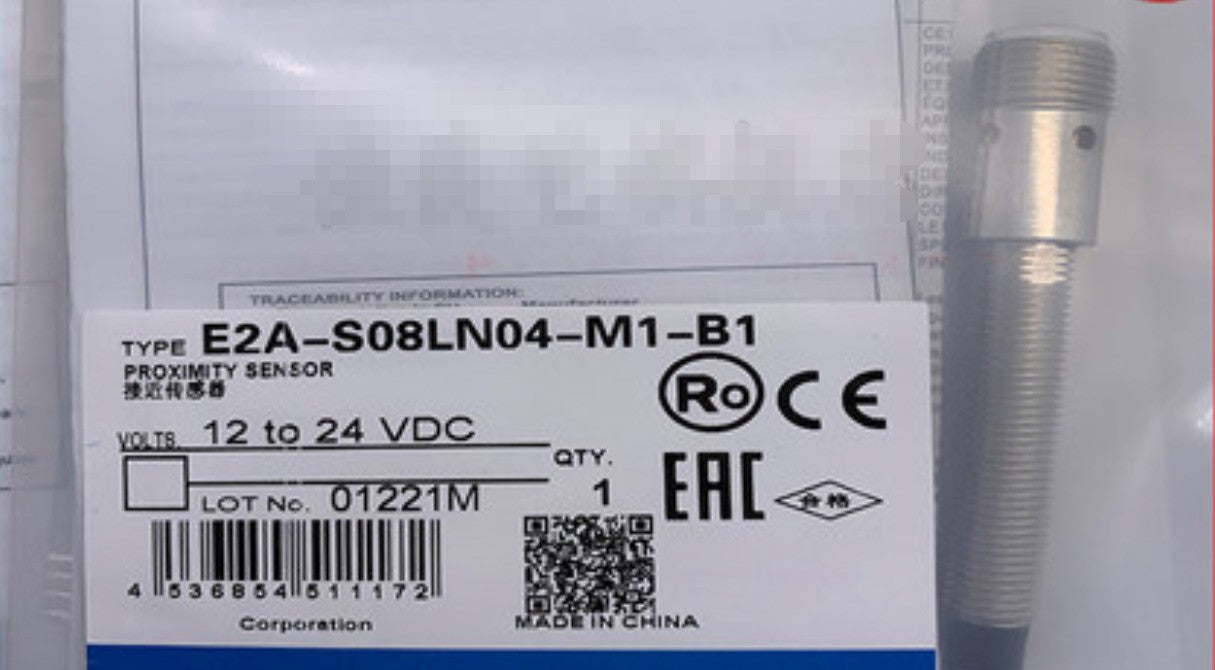 1PC Omron E2A-S08LN04-M1-B1 Proximity Switch E2AS08LN04M1B1