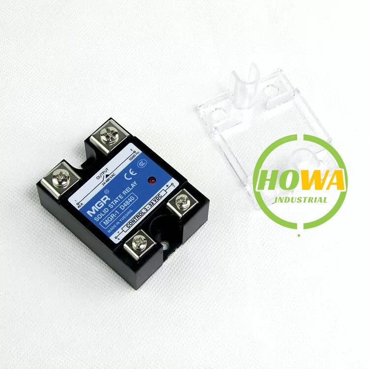 MGR MGR-1 D4840 40A Single-phase Solid State Relay 3-32V 24-480V  One/piece